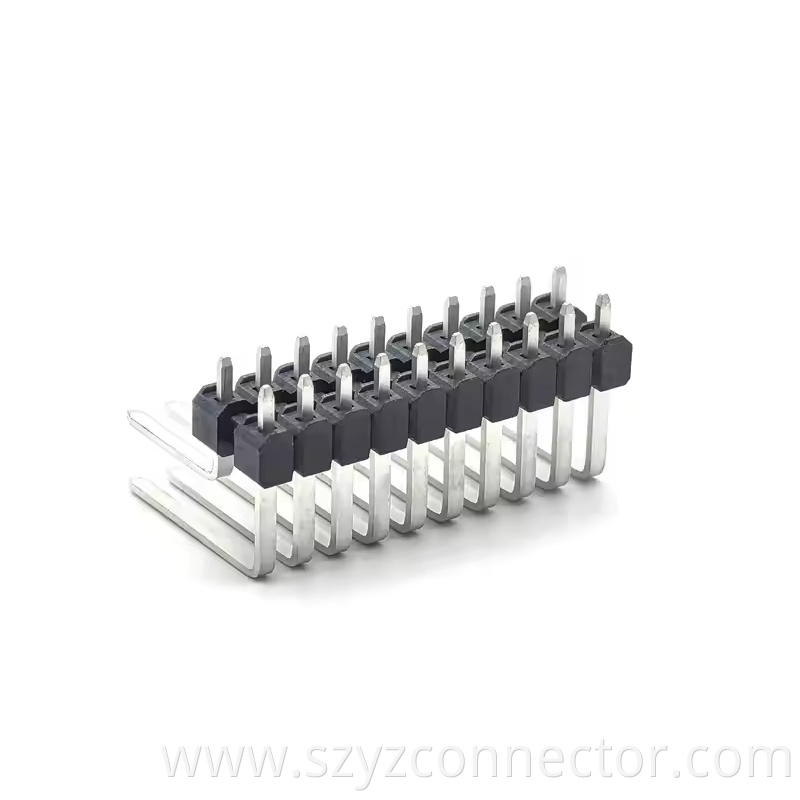 3.5mm6.0mm Pitch Pin Header Vehicle Connector Dual Row Right SQ1.50.75 H4.5mm 210P LCP (2)